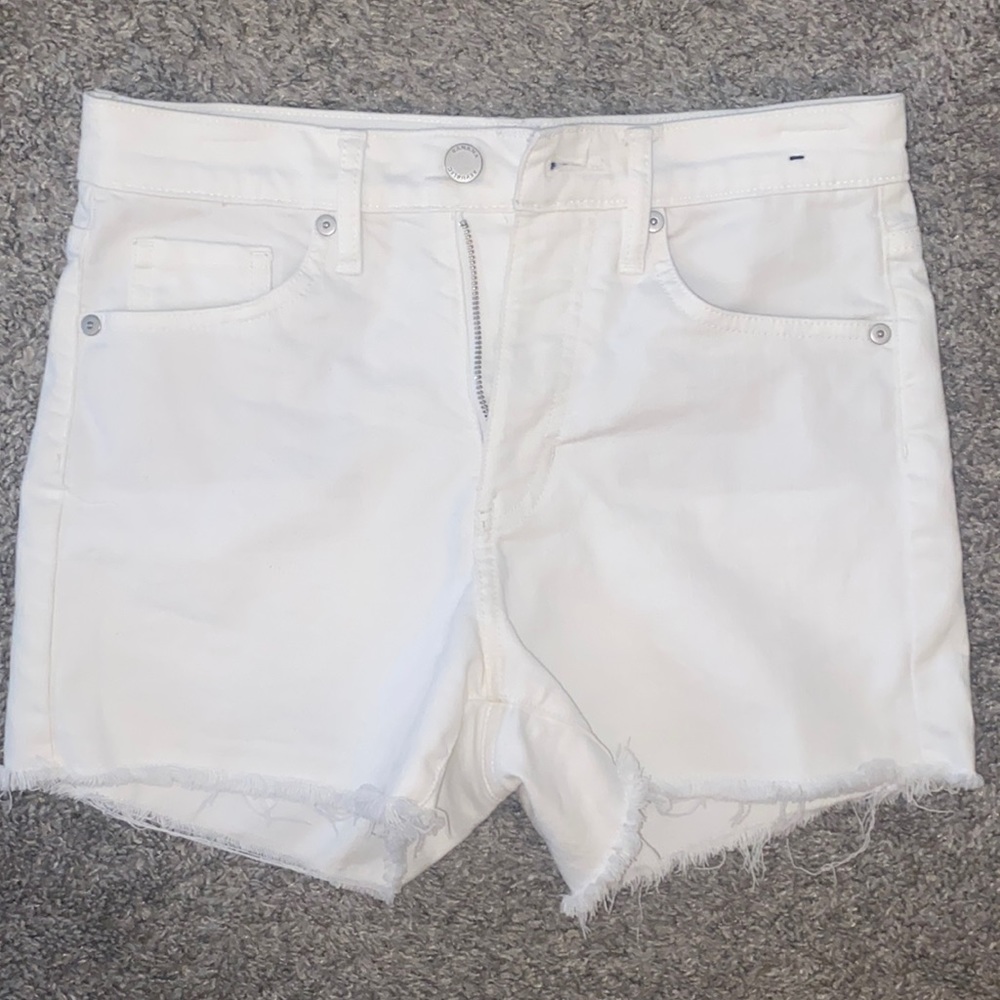 Banana Republic White High Rise Short Size 26